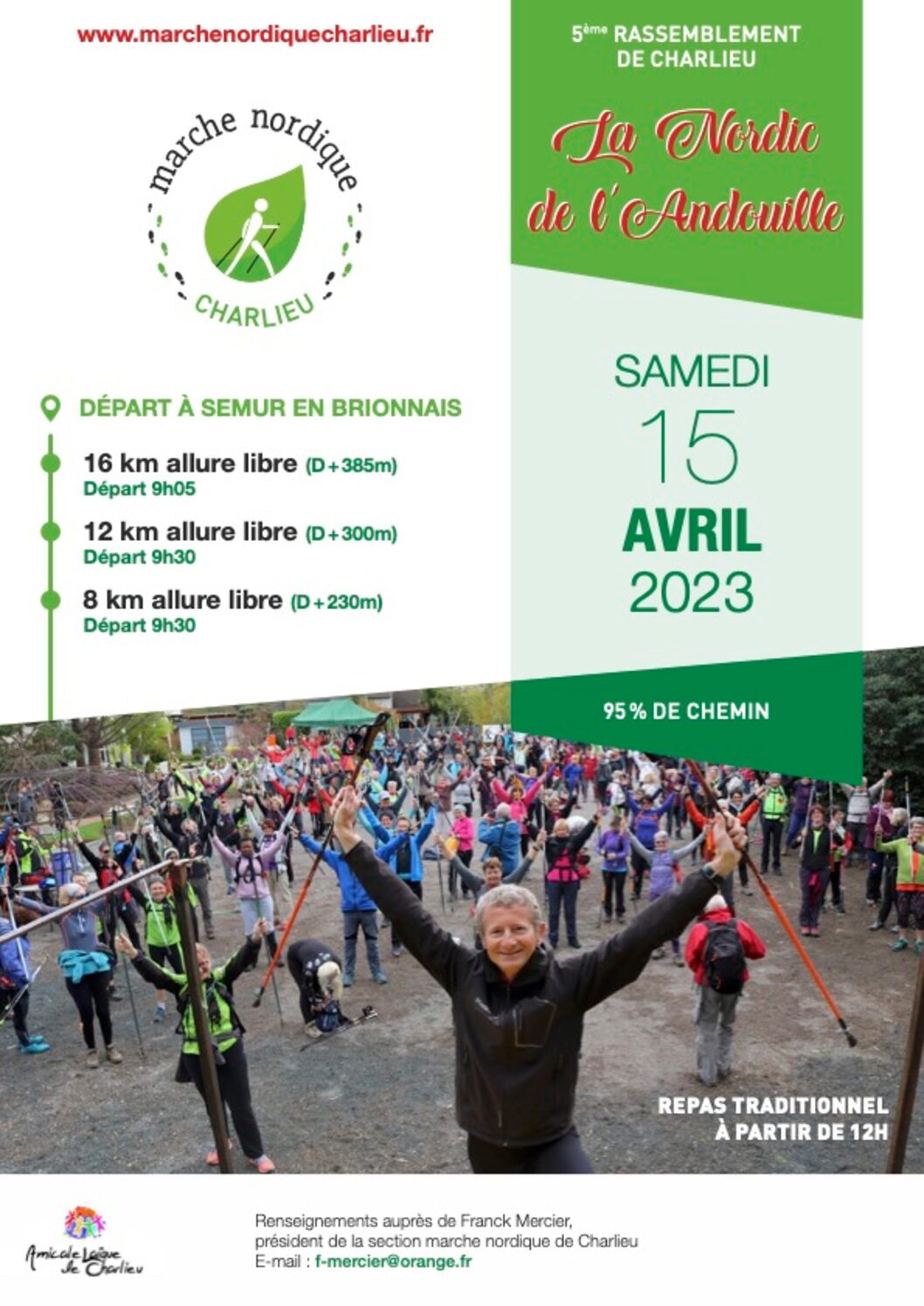 Flyer marche nordique 2023