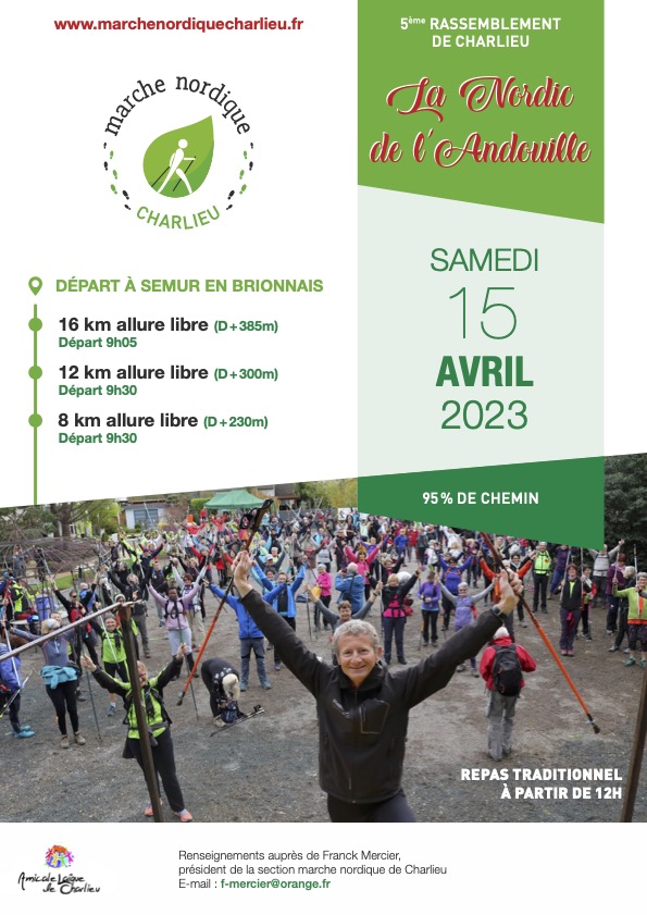 Flyer marche nordique 2023